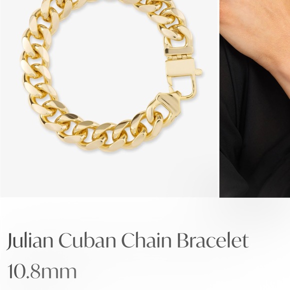 Gold Chain Bracelet - Picture 2 of 4